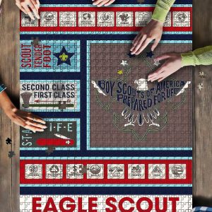 Eagle Scout Lover Jigsaw Puzzle Set