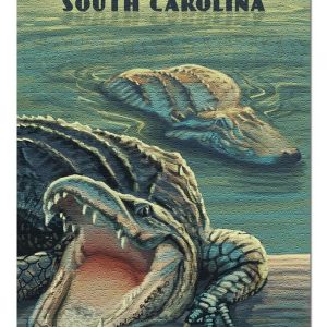 Edisto Island Alligator Jigsaw Puzzle Set