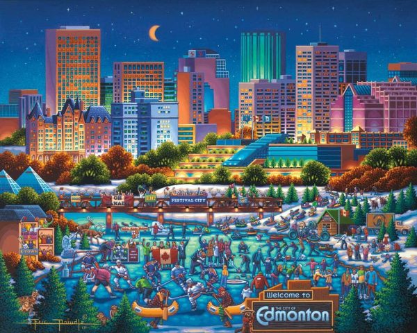 Edmonton Jigsaw Puzzle Set
