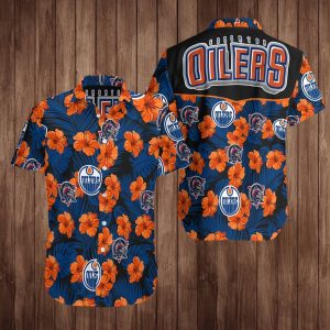 Edmonton Oilers Hockey Hawaiian Shirt Summer Button Up