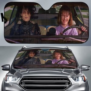 Edward Scisorhands Car Auto Sun Shade