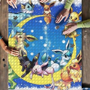Eeveelution Moon Jigsaw Puzzle Set