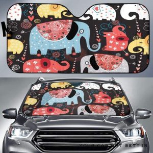 Elephant Car Auto Sun Shade