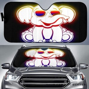 Elephant Sun Car Auto Sun Shade