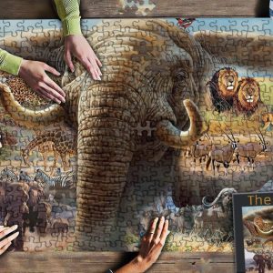 Elephants ? Jigsaw Puzzle Set