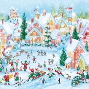 Elf Village Jigsaw Puzzle Set