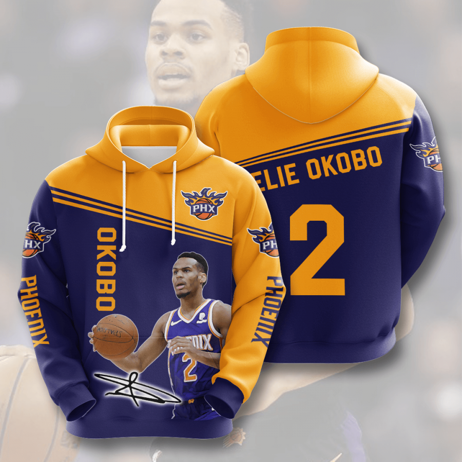 Elie Okobo Phoenix Suns 3D Printed Hoodie/Zipper Hoodie Elie Okobo Phoenix Suns 3D Printed Hoodie/Zipper Hoodie