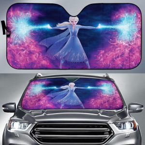 Elsa Frozen New Car Auto Sun Shade