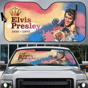 Elvis Presley 3 Car Auto Sun Shade