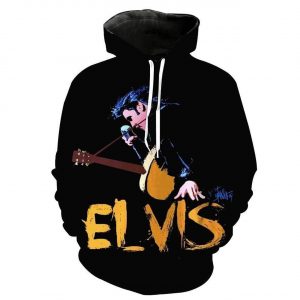 Elvis Presley 3D Printed Hoodie/Zipper Hoodie