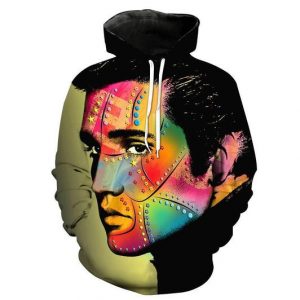 Elvis Presley 3D Printed Hoodie/Zipper Hoodie