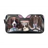 English Springer Spaniel Family Car Auto Sun Shade