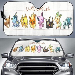 Eveelution Chibi Car Auto Sun Shade