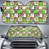 Exotic Tropical Giraffe Car Auto Sun Shade
