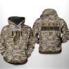 FIU Golden Panthers NCAA Camo Veteran 3D Printed Hoodie/Zipper Hoodie