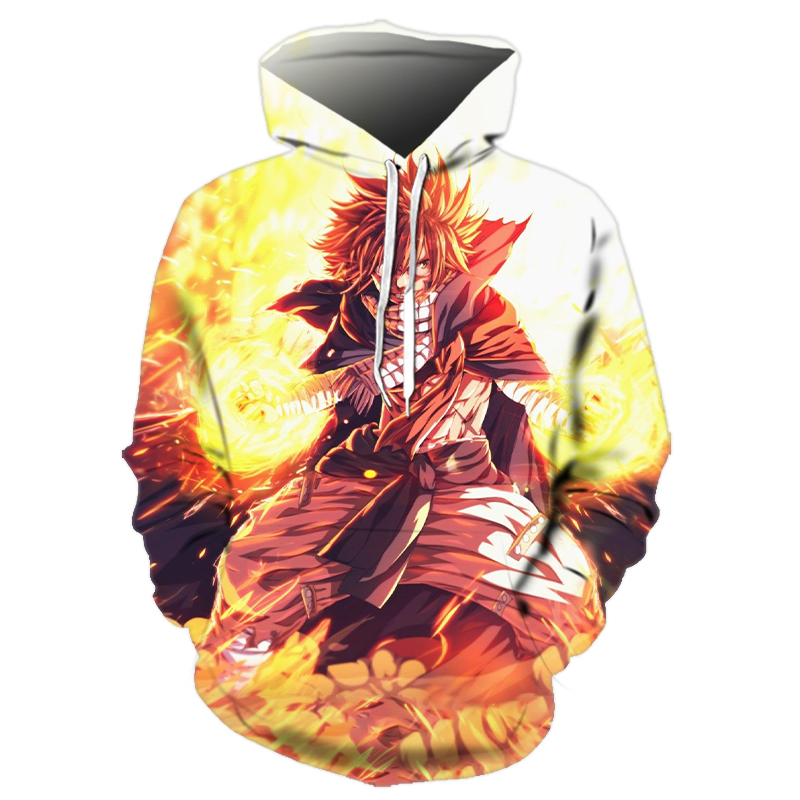 Fairy Tail 3D Printed Hoodie/Zipper Hoodie Fairy Tail 3D Printed Hoodie/Zipper Hoodie