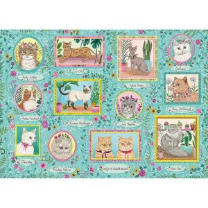 Famous Felines Jigsaw Puzzle Set