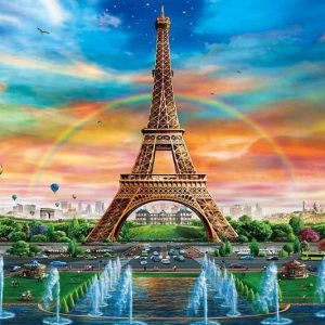 Fantasic Paris Jigsaw Puzzle Set