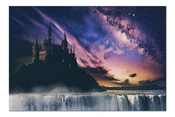 Fantasy Land With Galaxy Jigsaw Puzzle Set