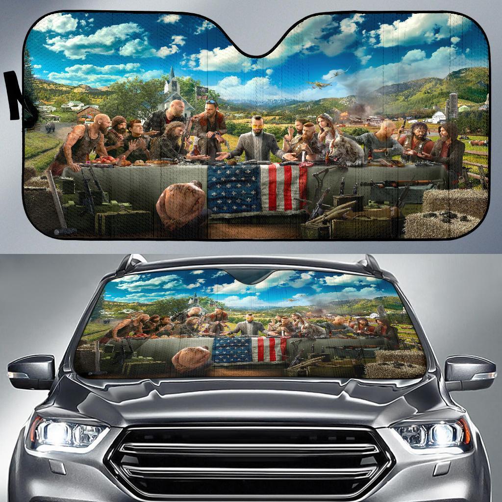 Far Cry 5s Car Auto Sun Shade Far Cry 5s Car Auto Sun Shade