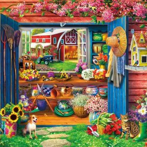Farm Flower Jigsaw Puzzle Set