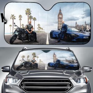 Fast Furious Shaw And Hobbs Funny Car Auto Sun Shade