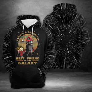 Father And Daughter 3D Printed Hoodie/Zipper Hoodie