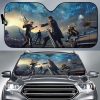 Final Fantasy Xv Fighting Car Auto Sun Shade