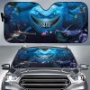 Finding Nemo And Sharks Car Auto Sun Shade