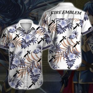 Fire Emblem Hawaiian Shirt Summer Button Up