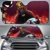 Fire Force Cool Anime Car Auto Sun Shade