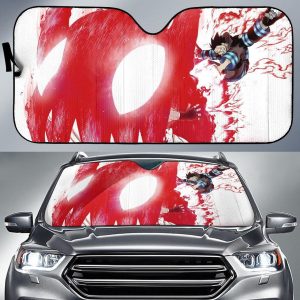 Fire Force Devils Footprints Anime Car Auto Sun Shade