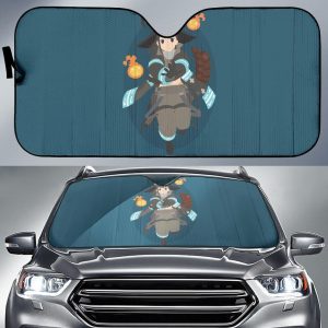Fire Force Makis Anime Car Auto Sun Shade