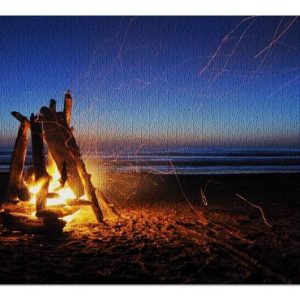 Fire On The Beach Jigsaw Puzzle Set