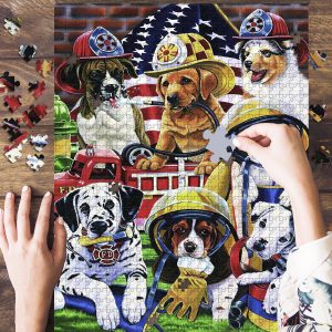 Fire Pups Jigsaw Puzzle Set