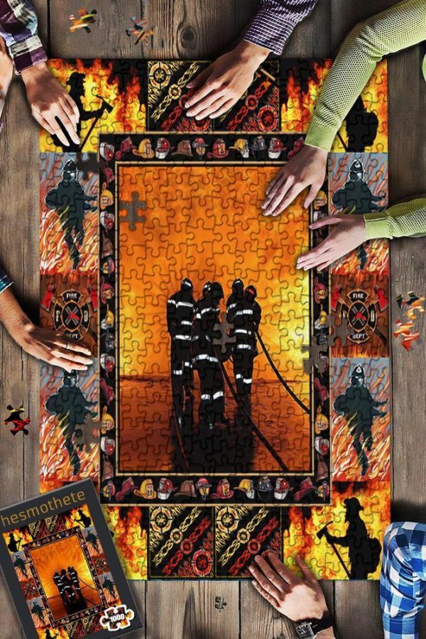 Firefighter Jigsaw Puzzle Set