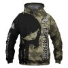 Fishing Camouflage Punisher 3D Printed Hoodie/Zipper Hoodie