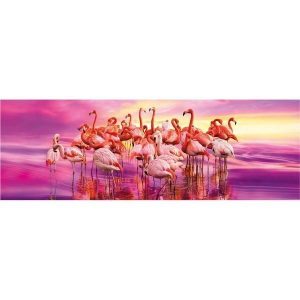 Flamingo Dance Jigsaw Puzzle Set
