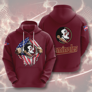 Florida State Seminoles Football 3D Printed Hoodie/Zipper Hoodie