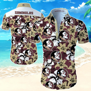 Florida State Seminoles Hawaiian Shirt Summer Button Up