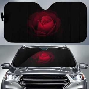 Flower Roses Car Auto Sun Shade