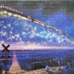 Flying Train Jigsaw Puzzle Set