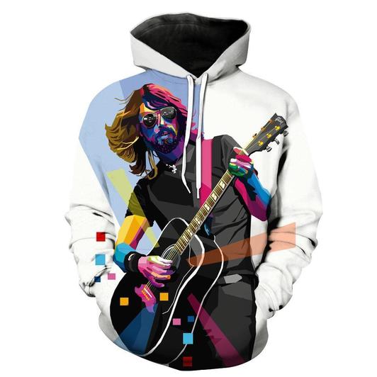 Foo Fighters 3D Printed Hoodie/Zipper Hoodie Foo Fighters 3D Printed Hoodie/Zipper Hoodie