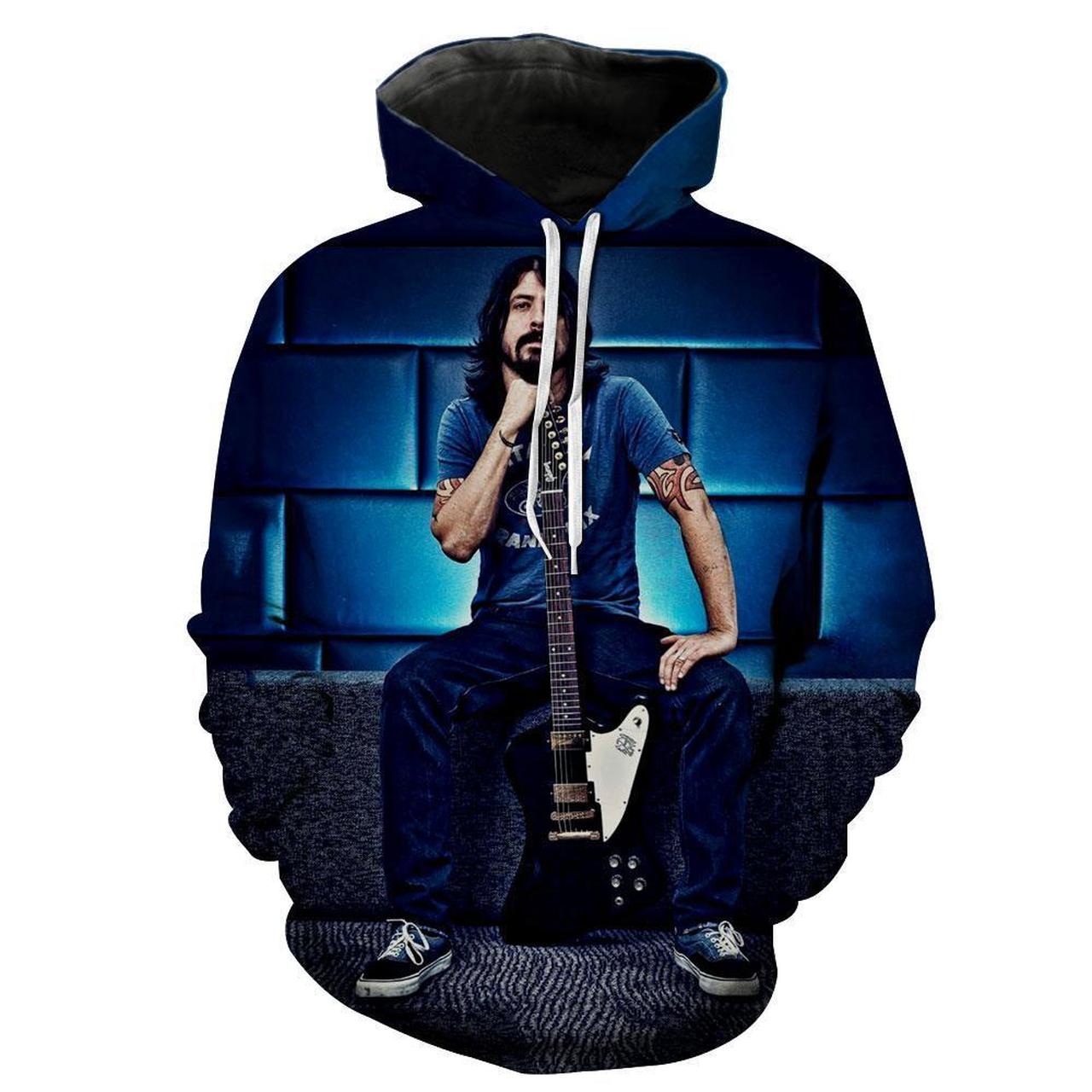 Foo Fighters 3D Printed Hoodie/Zipper Hoodie Foo Fighters 3D Printed Hoodie/Zipper Hoodie