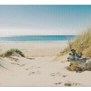Footprints In The Sand & Dune Grass Jigsaw Puzzle Set