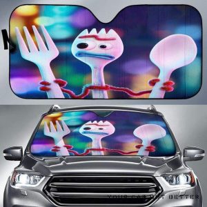 Forky Toy Story 4 Car Auto Sun Shade
