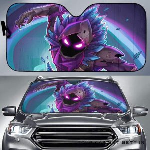 Fornite Raven Car Auto Sun Shade
