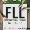 Fort Lauderdale, Florida Ffl Luggage Tag Jigsaw Puzzle Set