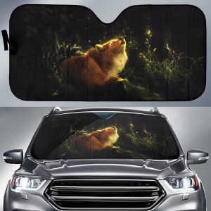 Fox Forest Howlings Car Auto Sun Shade