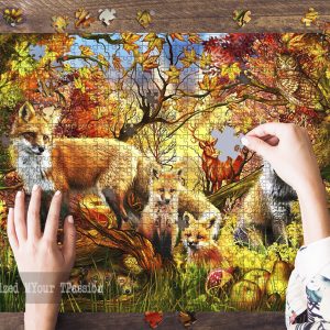 Fox Jigsaw Puzzle Set